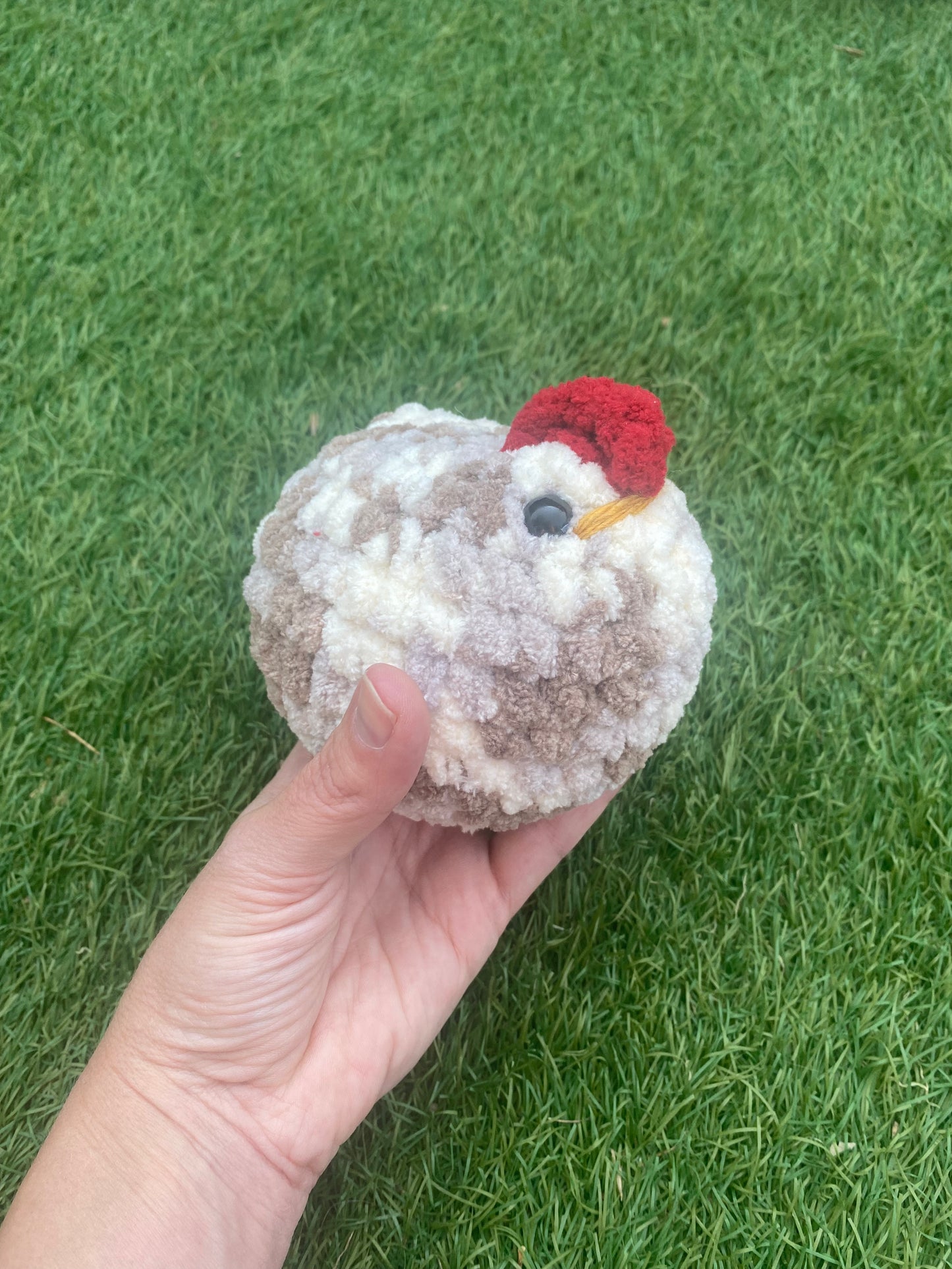 Cute Crochet Chicken | Handmade Chicken Plushie