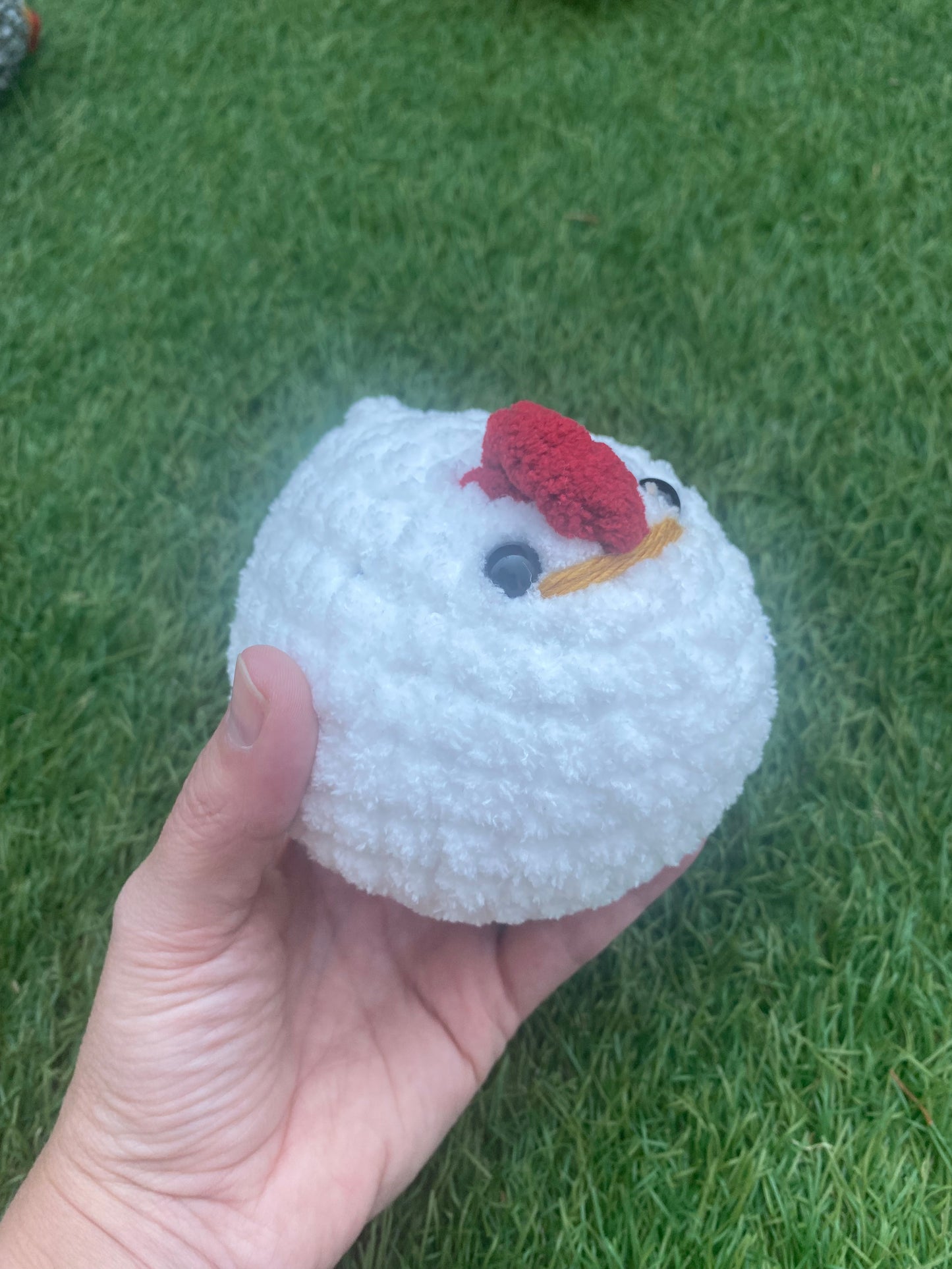 Cute Crochet Chicken | Handmade Chicken Plushie