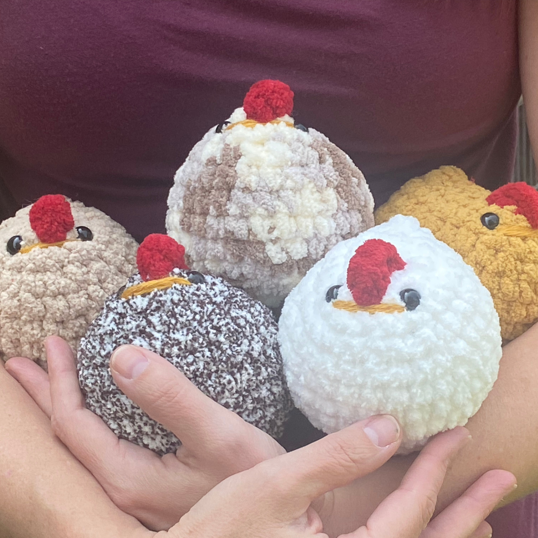 Cute Crochet Chicken | Handmade Chicken Plushie