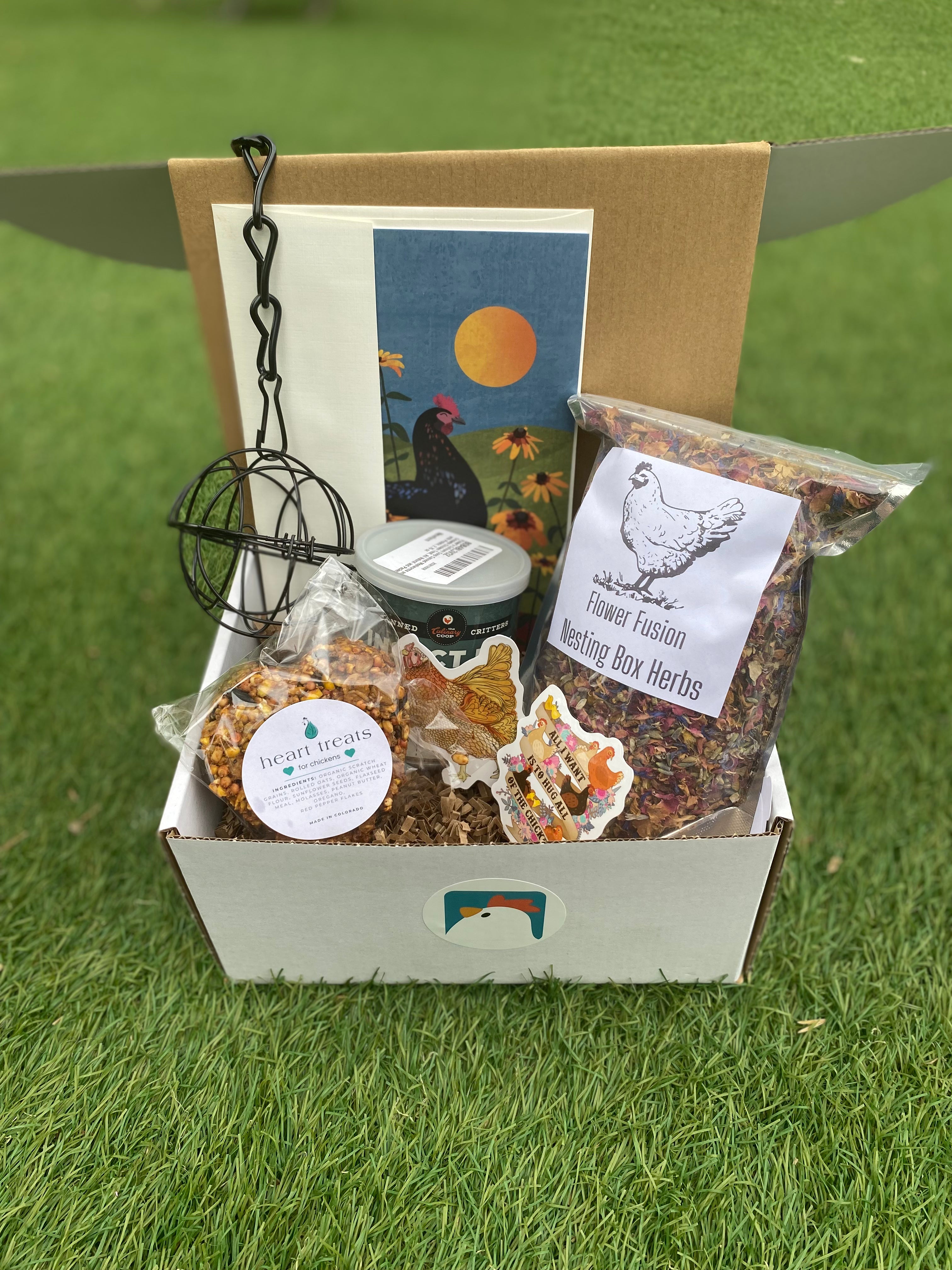 The Mini Flock Box | Subscription Box For Chickens | Gift Box For Small Flocks