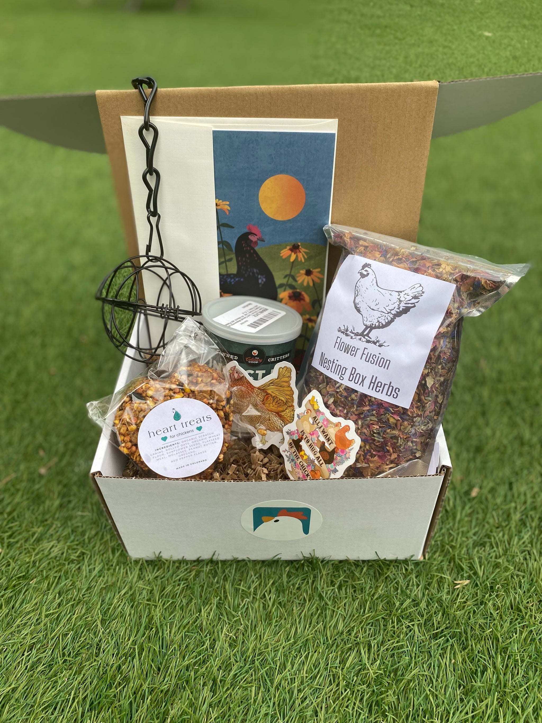 The Mini Flock Box | Subscription Box For Chickens | Gift Box For Small Flocks
