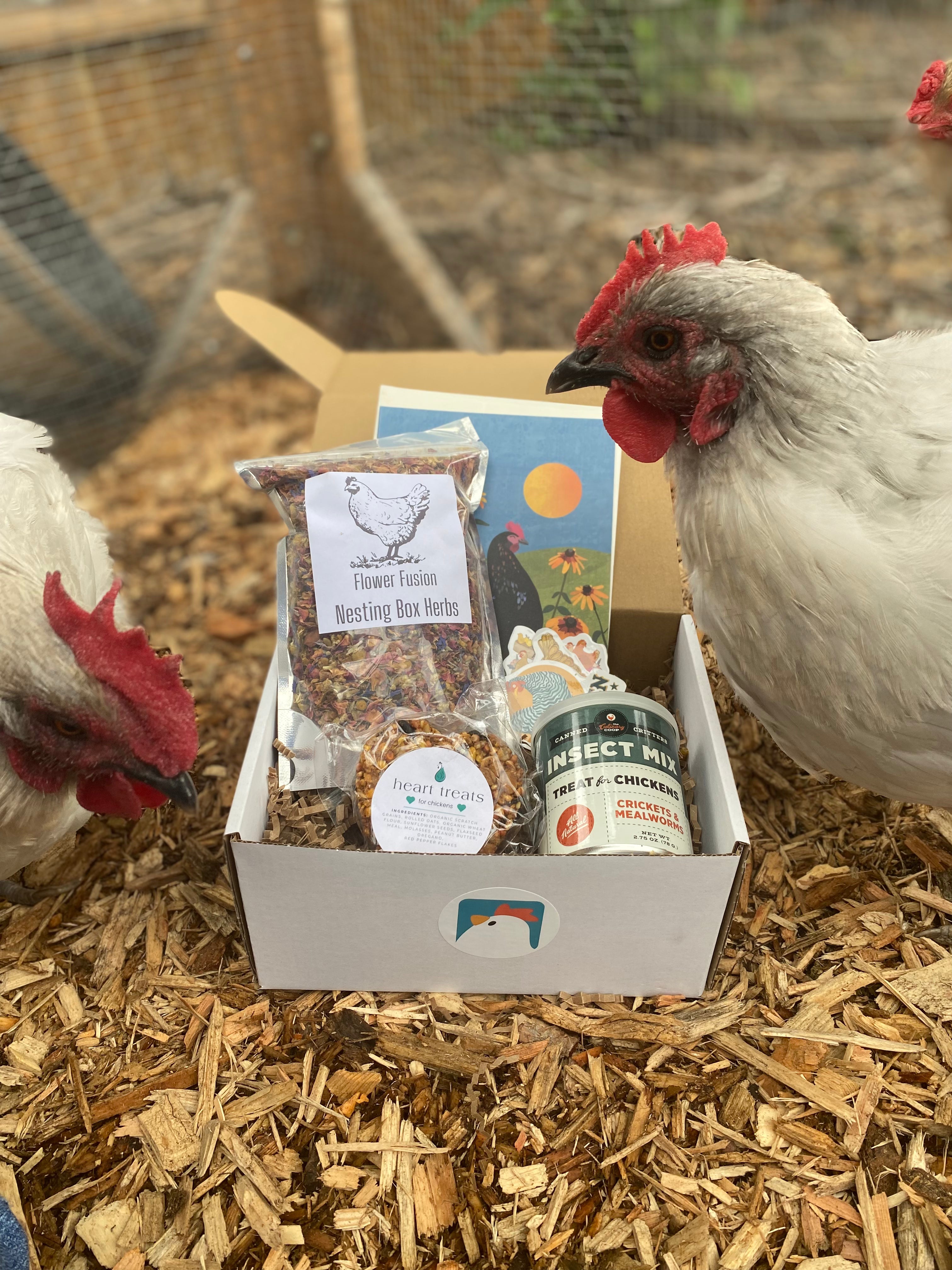 The Mini Flock Box | Subscription Box For Chickens | Gift Box For Small Flocks