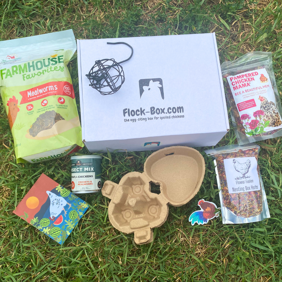 The Original Flock Box | Subscription Box For Chickens | Gift Box For Larger Flocks