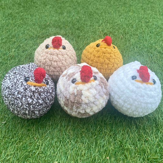Cute Crochet Chicken | Handmade Chicken Plushie